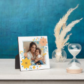 5,25" Square Foto Easel Plaque für Zuhause oder Of Fotoplatte (InSitu)