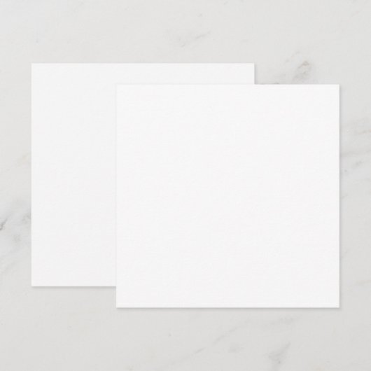 5,25" Square Note Card & Envelope Mitteilungskarte (Vorne/Hinten)
