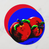 5.25 x 5.25 Einladungskreis Einladung (Vorne/Hinten)