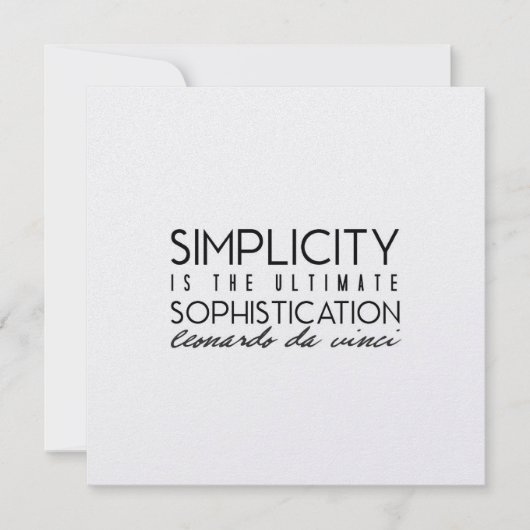 5,25 x 5,25 Karten SOPHISTIZIERT SEIN (Vorderseite)