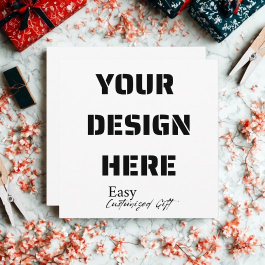 5,25" x 5,25"-Portraitkarte Einladung