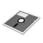 5,25-Zoll-Diskette - alte Computerdiskette Fliese (Seite)