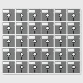 5,25-Zoll-Diskette - alte Computerdiskette Geschenkpapier (Flach)