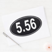5.56 Marathon Style Sticker (Umschlag)
