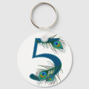 5/5./5. Jahrestag/Nr. 5 Schlüsselanhänger