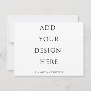 5.5"x4.25" RSVP-Karte/ Einschließungskarte