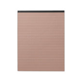5,5" x 6" Kompakter Notepad mit 40 Seiten mit Lind Notizblock (Rotiert)