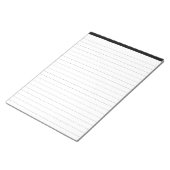 5,5" x 6" Kompakter Notepad mit 40 Seiten mit Lind Notizblock (angewinkelt)