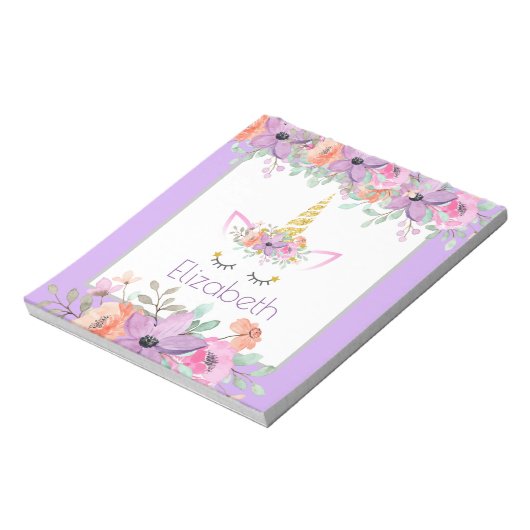 5,5" x 6" Notepad - 40 Seiten Notizblock (Rotiert)