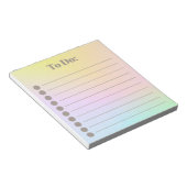5,5" x 6" Notepad - 40 Seiten Notizblock (angewinkelt)