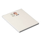 5,5" x 6" Notepad - 40 Seiten Notizblock (angewinkelt)
