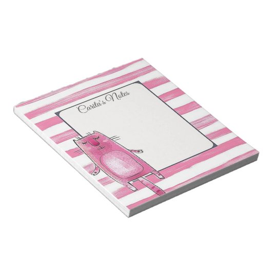 5,5" x 6" Notepad - 40 Seiten Notizblock (angewinkelt)