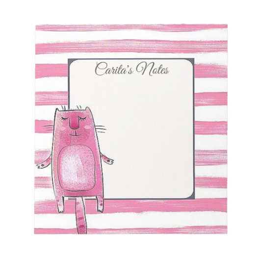 5,5" x 6" Notepad - 40 Seiten Notizblock (Vorderseite)