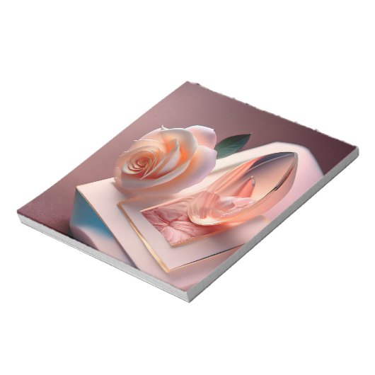 5,5" x 6" Notepad - 40 Seiten Notizblock (Rotiert)