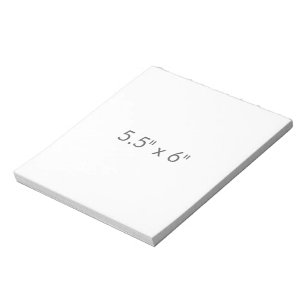 5,5" x 6" notizblock
