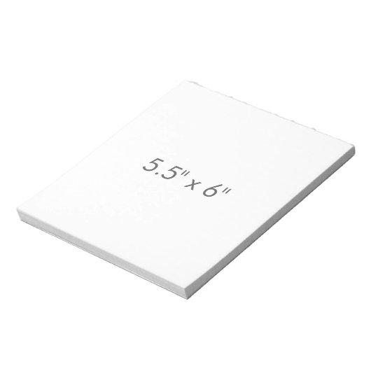 5,5" x 6" notizblock (Rotiert)