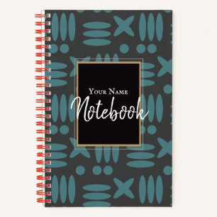 5,5" x 8,5" anpassbares SpiralNotebook & Journal Notizblock