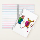 5,5" x 8,5" SpiralNoteboot Notizblock (Innen)