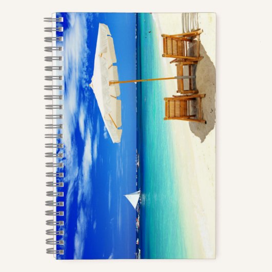 5,5" x 8,5" SpiralNoteboot Notizblock (Vorderseite)