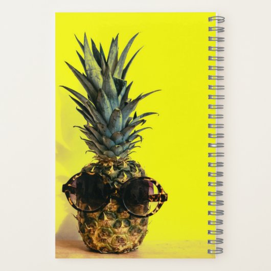 5,5" x 8,5" SpiralNoteboot Notizblock (Rückseite)