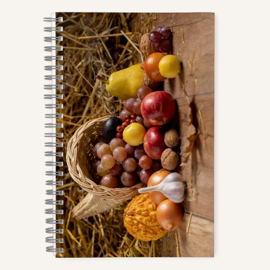 5,5" x 8,5" SpiralNoteboot Notizblock (Vorderseite)