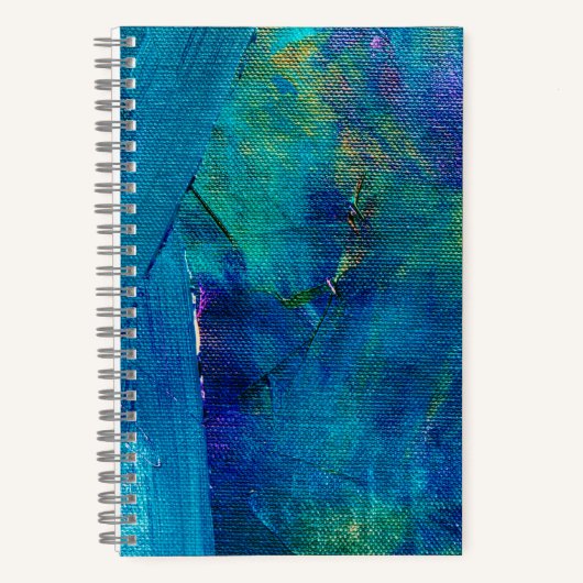 5,5" x 8,5" SpiralNoteboot Notizblock (Vorderseite)