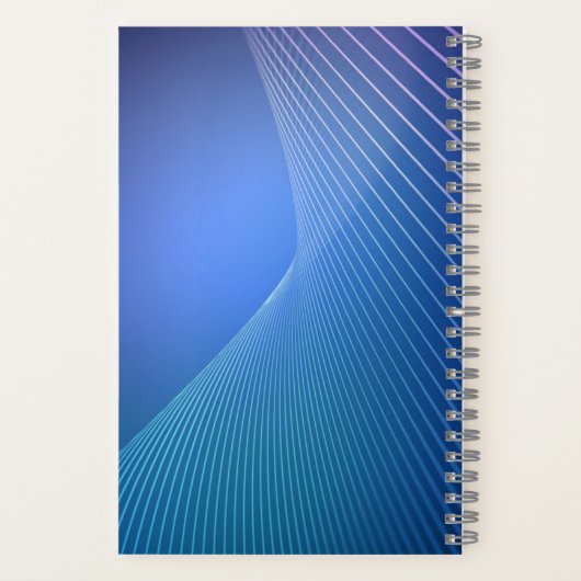 5,5" x 8,5" SpiralNoteboot Notizblock (Rückseite)