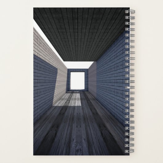 5,5" x 8,5" SpiralNoteboot Notizblock (Rückseite)