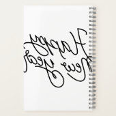 5,5" x 8,5" SpiralNoteboot Notizblock (Rückseite)