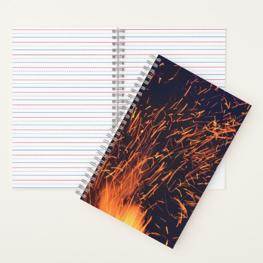 5,5" x 8,5" SpiralNoteboot Notizblock (Innen)