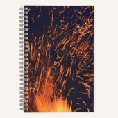 5,5" x 8,5" SpiralNoteboot Notizblock (Vorderseite)