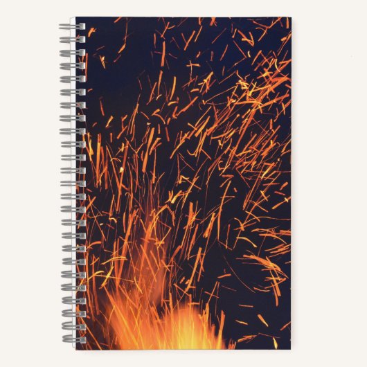 5,5" x 8,5" SpiralNoteboot Notizblock (Vorderseite)