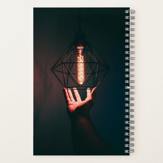 5,5" x 8,5" SpiralNoteboot Notizblock (Rückseite)