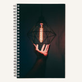 5,5" x 8,5" SpiralNoteboot Notizblock (Vorderseite)