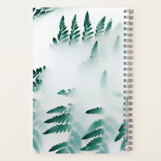 5,5" x 8,5" SpiralNoteboot Notizblock (Rückseite)