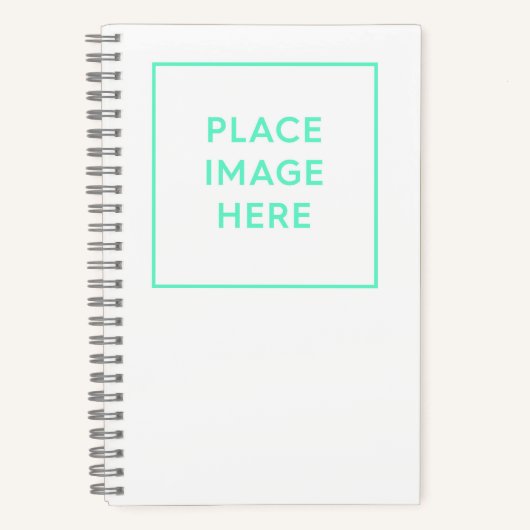 5,5" x 8,5" SpiralNoteboot Notizblock (Vorderseite)