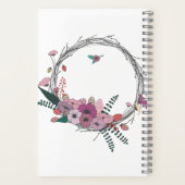 5,5" x 8,5" SpiralNoteboot Notizblock (Rückseite)