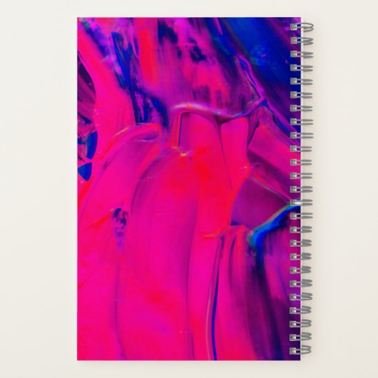 5,5" x 8,5" SpiralNoteboot Notizblock (Rückseite)