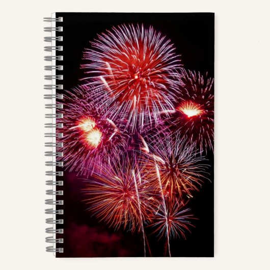 5,5" x 8,5" SpiralNoteboot Notizblock (Vorderseite)