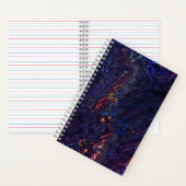 5,5" x 8,5" Spiralnotizbuch Notizblock (Innen)