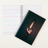 5,5" x 8,5" Spiralnotizbuch Notizblock (Innen)