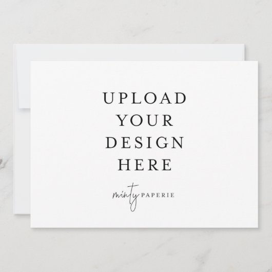 5,5 Zoll x 7,5 Zoll Einladung - Landschaft (Vorderseite)