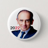 5,7 cm Zemmour 2022 Button (Vorderseite)