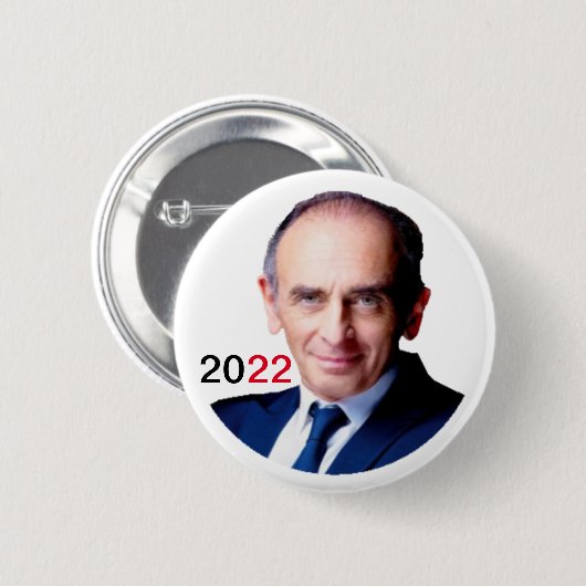 5,7 cm Zemmour 2022 Button (Vorne & Hinten)