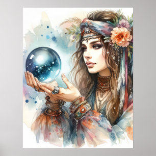 *~* 5 A100 Psychische Boho Sinti und Roma Fortune  Poster