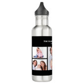 5 Abschnitte Benutzerdefiniertes Foto Einfache ele Edelstahlflasche (Links)