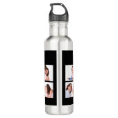 5 Abschnitte Benutzerdefiniertes Foto Einfache ele Edelstahlflasche (Rückseite)