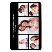 5 Abschnitte Benutzerdefiniertes Foto Einfache ele Magnet (Vertikal)