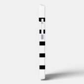 5 Akkugehäuse aus gekochten schwarzen Linien Case-Mate iPhone Hülle (Rückseite / Links)