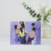 5 Amigos Postkarte (Stehend Vorderseite)